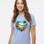 Women's CVC Relaxed T-Shirt - 6600